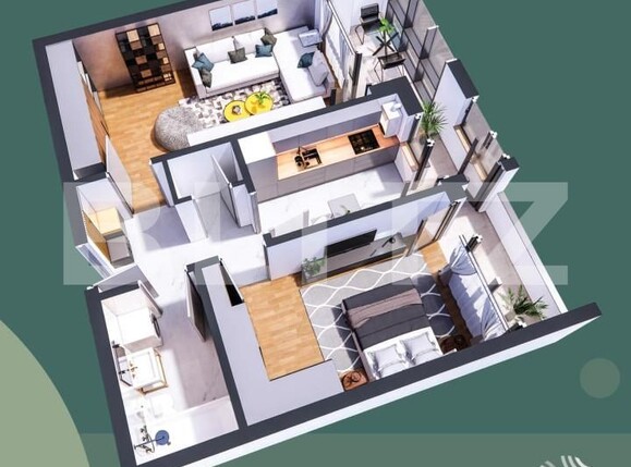 Apartament de vânzare 2 camere Hlincea - 150055AV | BLITZ Iași | Poza1