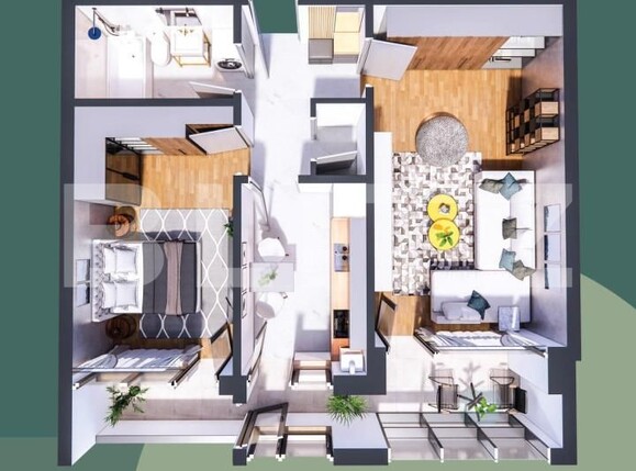 Apartament de vânzare 2 camere Hlincea - 150055AV | BLITZ Iași | Poza2