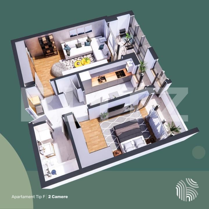 Apartament de vânzare 2 camere Hlincea - 150055AV | BLITZ Iași | Poza1