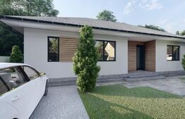 Casa plan parter, 88 mp, 425 mp teren, Breazu