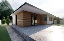 Casa plan parter, 88 mp, 425 mp teren, Breazu