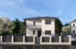 Casa individuala P+1, finisaje premium, 120 mp, teren 424 mp, Breazu