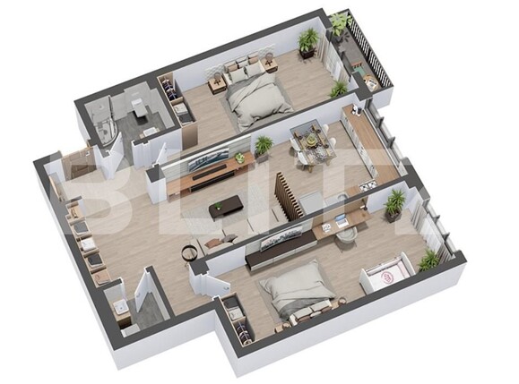 Apartament de vânzare 3 camere Valea Lupului - 150069AV | BLITZ Iași | Poza1