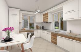 Casa mediteraneana parter, 95mp+20m terasa,330 mp teren, Rediu