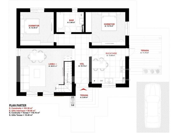 Casa de vânzare 3 camere Holboca - 150767CV | BLITZ Iași | Poza4