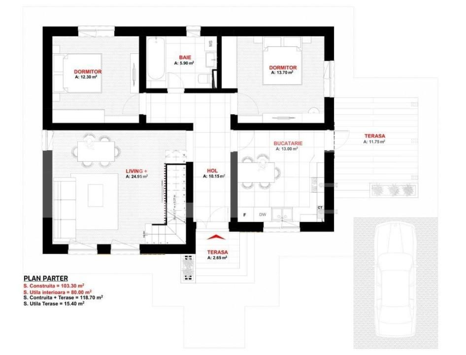 Casa de vânzare 3 camere Holboca - 150767CV | BLITZ Iași | Poza4