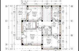 Casa cu 4 camere, de 143 mp si 450 mp de teren, Rediu
