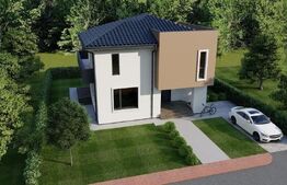 Casa cu 4 camere, de 143 mp si 450 mp de teren, Rediu