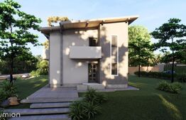 Casa noua P+M, 4 camere, 136 mp, 600 mp teren, Poiana