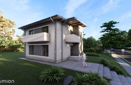 Casa noua P+M, 4 camere, 136 mp, 600 mp teren, Poiana