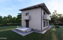 Casa noua P+M, 4 camere, 136 mp, 600 mp teren, Poiana