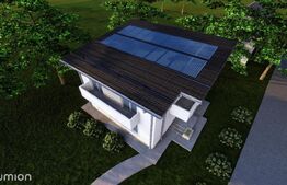 Casa noua P+M, 4 camere, 136 mp, 600 mp teren, Poiana