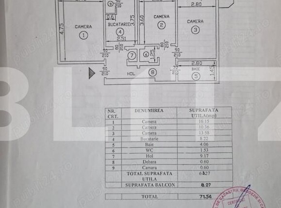 Apartament de vânzare 3 camere Pacurari - 151132AV | BLITZ Iași | Poza1
