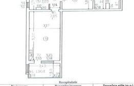 Apartament de vânzare, 3 camere, 71.50mp,  zona Parcul Voievozilor