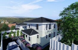 Teren 900 mp cu AC 2 locuinte individuale P+E, Bucium