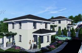 Teren 900 mp cu AC 2 locuinte individuale P+E, Bucium