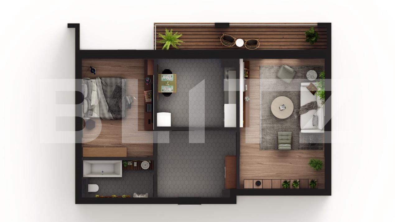 Apartament de vânzare 2 camere Visani - 153654AV | BLITZ Iași | Poza3