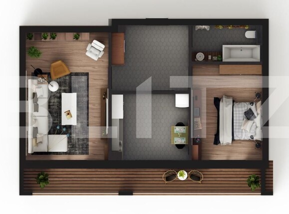 Apartament de vânzare 2 camere Visani - 153765AV | BLITZ Iași | Poza8