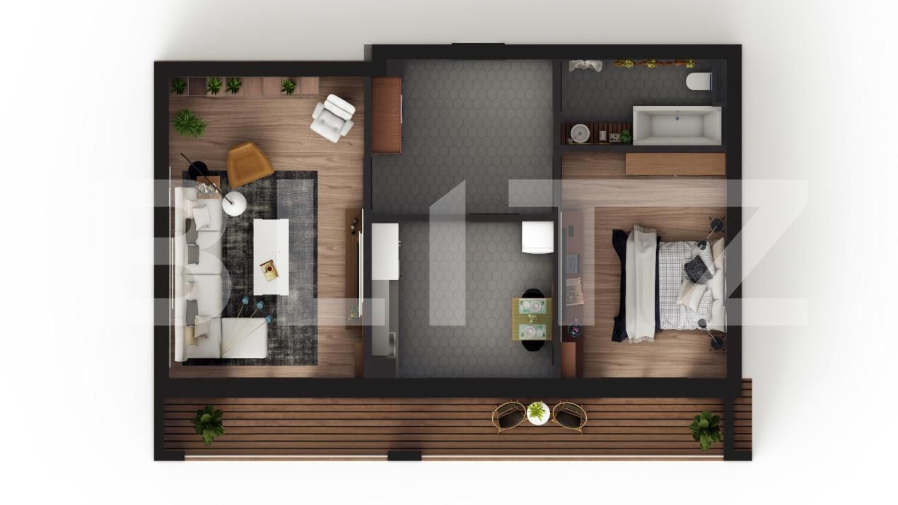 Apartament de vânzare 2 camere Visani - 153765AV | BLITZ Iași | Poza2