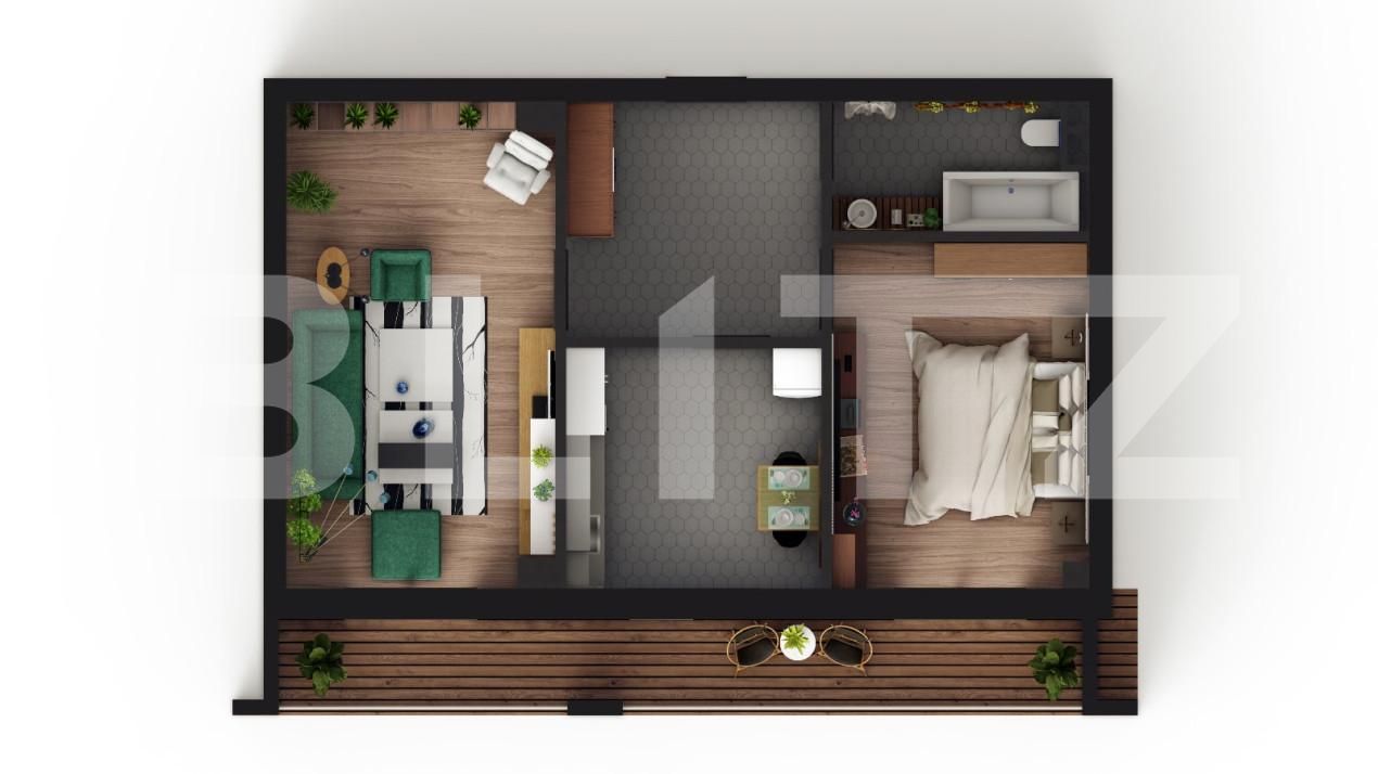 Apartament de vânzare 2 camere Visani - 153768AV | BLITZ Iași | Poza2