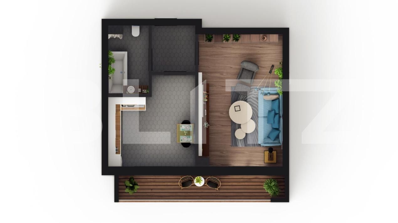 Garsonieră de vânzare Visani - 153770AV | BLITZ Iași | Poza8
