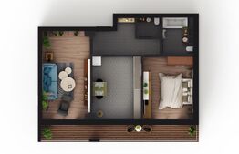 Apartament de 2 camere, etaj intermediar, zona Visani