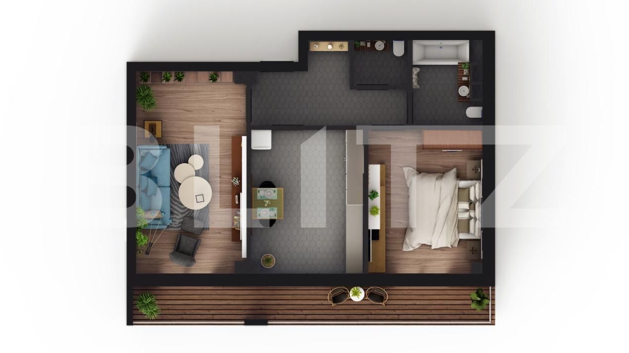 Apartament de vânzare 2 camere Visani - 153830AV | BLITZ Iași | Poza7