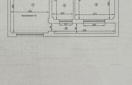 Apartament 2 camere decomandat, etajul 1, geam la baie, zona Cug