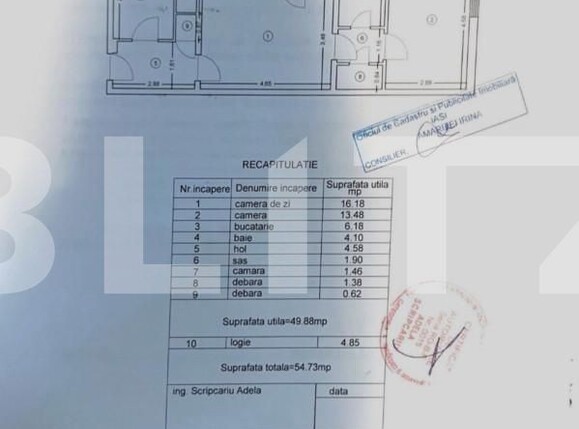 Apartament de vânzare 2 camere Tatarasi - 154176AV | BLITZ Iași | Poza1