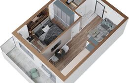 Apartament, ansamblu, 2 camere, 52 mp, zona Copou