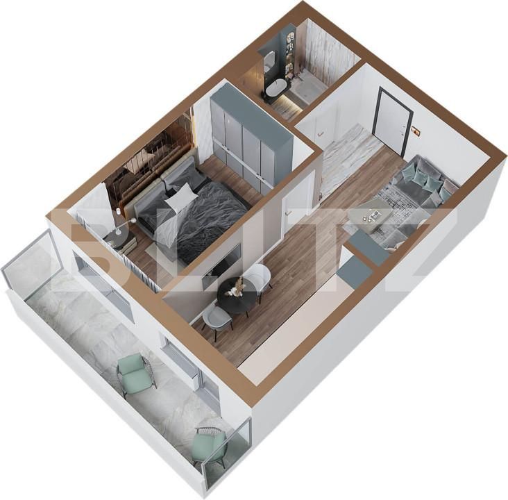 Apartament de vânzare 2 camere Copou - 154384AV | BLITZ Iași | Poza5