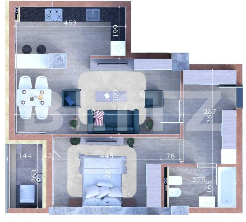 Apartament de vânzare 2 camere Copou - 156375AV | BLITZ Iași | Poza2