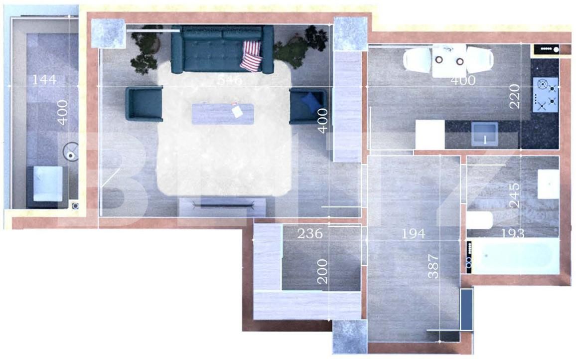 Garsonieră de vânzare Copou - 156378AV | BLITZ Iași | Poza2