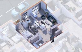 Apartament 3 camere, 2 bai, 79mp, zona Aleea Sadoveanu