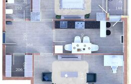 Apartament 3 camere, 2 bai, 84,5 mp, zona Aleea Sadoveanu