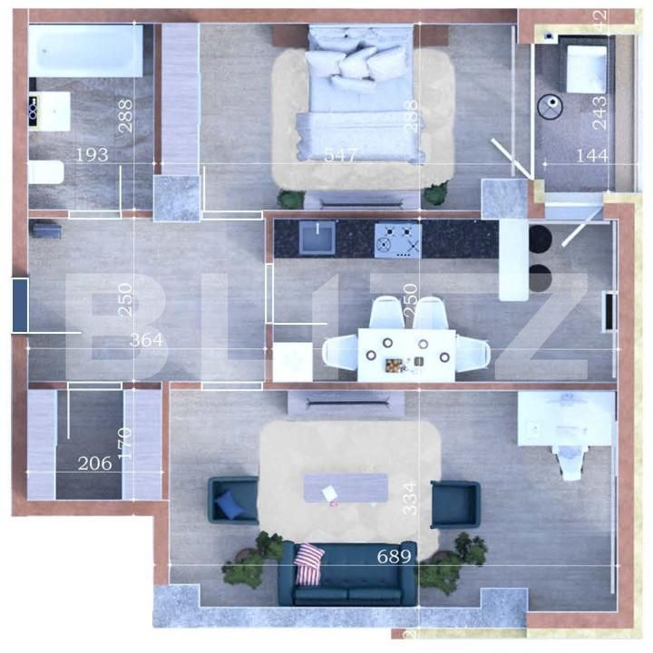 Apartament de vânzare 3 camere Copou - 156379AV | BLITZ Iași | Poza3