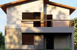 Casa la rosu, Visani, 120mp, 580 mp teren