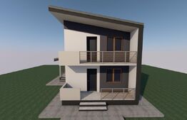 Casa individuala P+1, 83 mp utili, 300mp teren, Visani