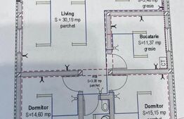 Casa plan parter, 800 mp teren, Tomesti