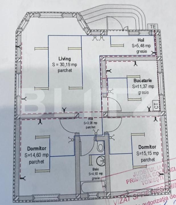 Casa de vânzare 3 camere Tomesti - 158766CV | BLITZ Iași | Poza11
