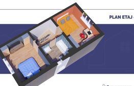 Casa Mobilata, tip duplex, P+1, 90 mp utili, 187mp teren, Lac Rediu