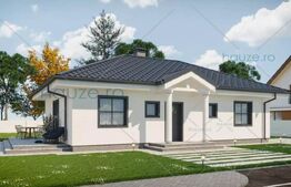 Casa Individuala Plan Parter, 80mp utili, 400 mp teren, Breazu