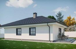 Casa Individuala Plan Parter, 80mp utili, 400 mp teren, Breazu