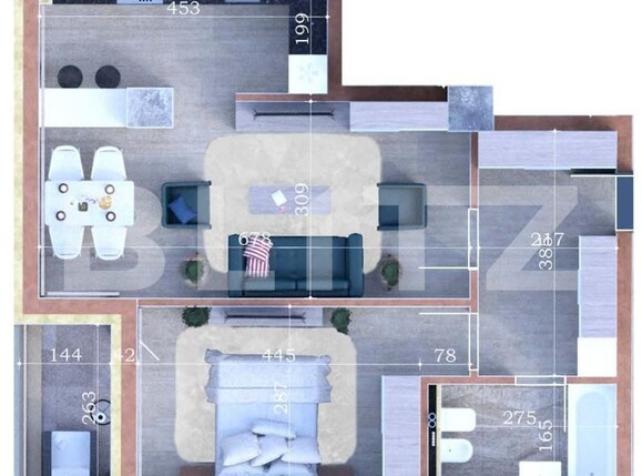 Apartament de vânzare 2 camere Copou - 160325AV | BLITZ Iași | Poza2