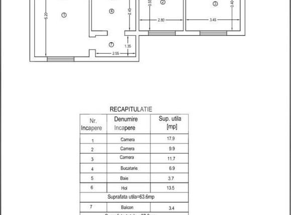 Apartament de vânzare 3 camere Nicolina - 160439AV | BLITZ Iași | Poza13