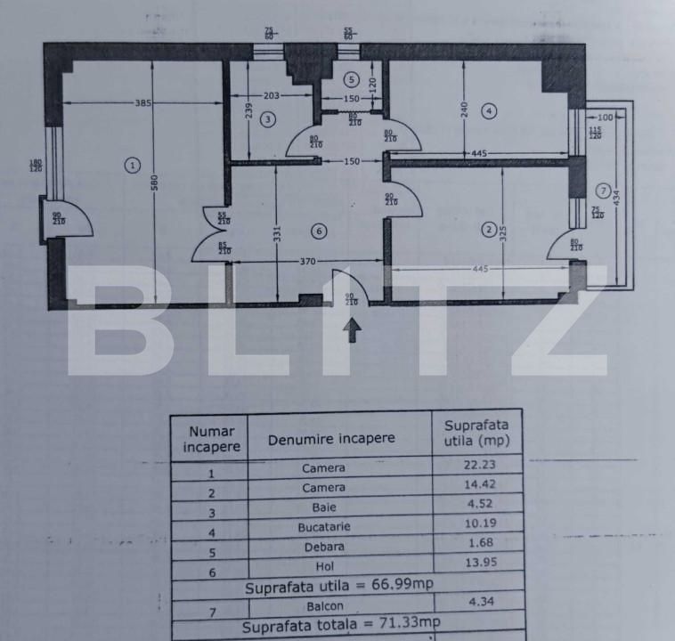 Apartament de vânzare 2 camere Podul de Fier - 161157AV | BLITZ Iași | Poza8