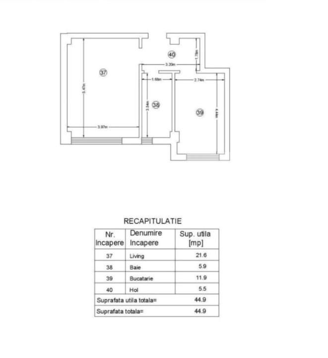 Apartament de vânzare 2 camere Moara de Vant - 162463AV | BLITZ Iași | Poza11