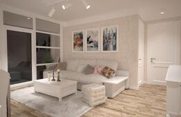 Apartament 2 camere, 43 mp + gradina 40 mp, in zona Lunca Cetatuii