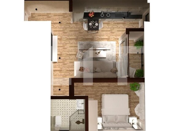 Apartament de vânzare 2 camere Lunca Cetatuii - 163392AV | BLITZ Iași | Poza9