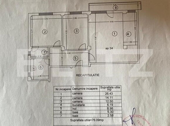 Apartament de vânzare 3 camere Valea Lupului - 164821AV | BLITZ Iași | Poza6